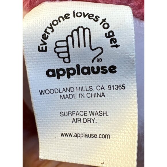 Applause Hush Puppies Plush Basset Hound Dog Stuffed Beanie Animal Toy - Picture 9 of 9